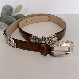Fossil Women’s Brown Leather Belt Size M